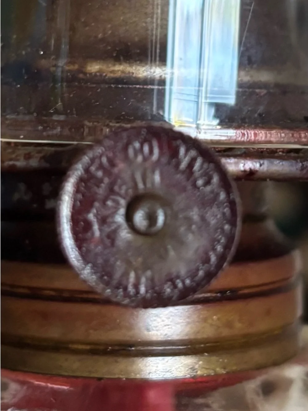 Bracketed Oil Lamp